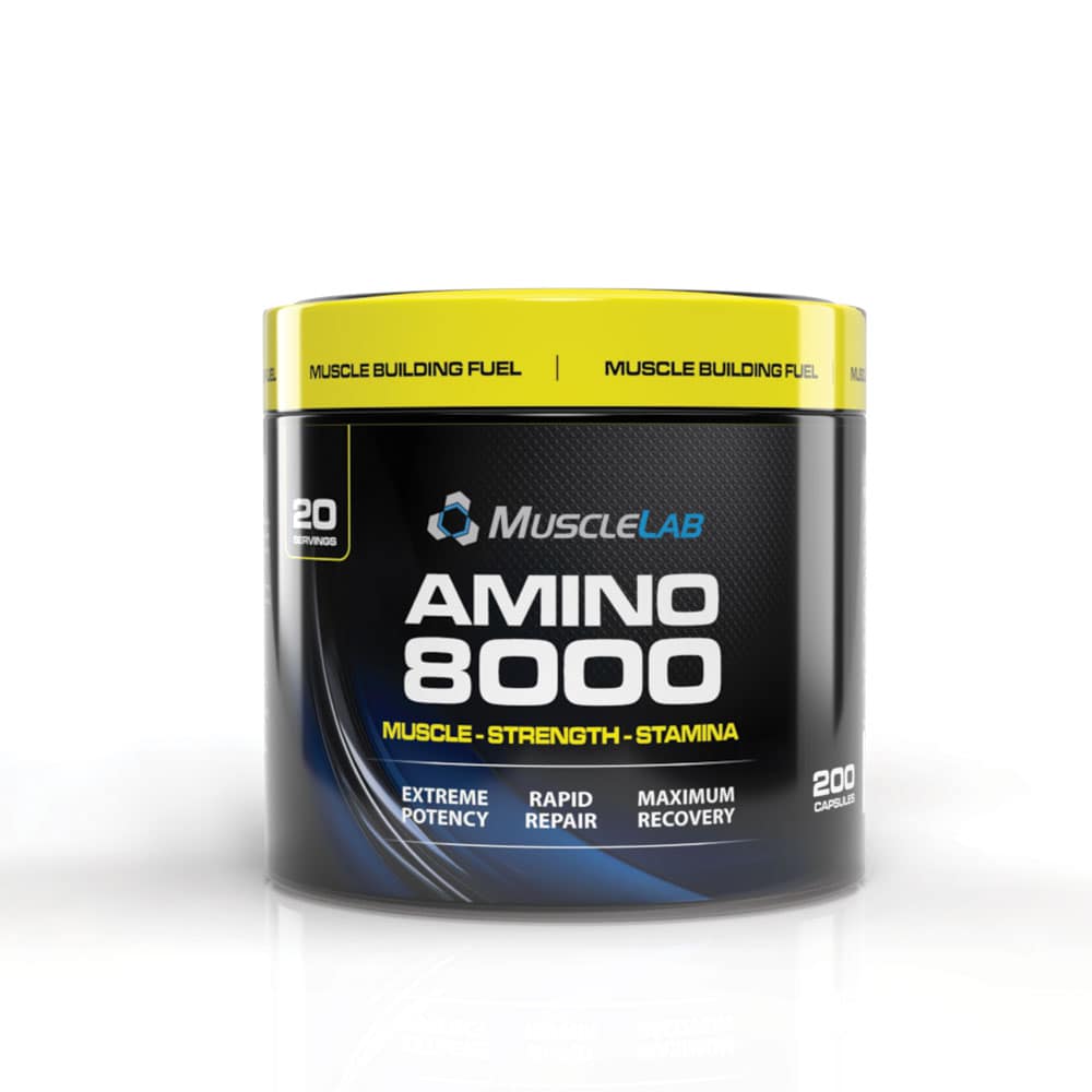 MUSCLE LAB AMINO 8000 200 CAPSULES